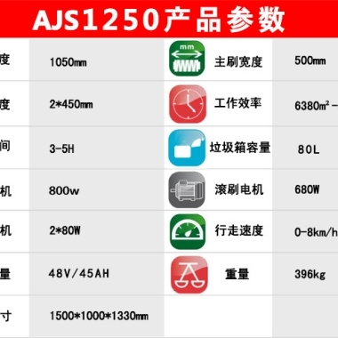 河北驾驶式扫地车* 工厂学校仓库广场公园环卫清洁用奥洁斯厂家扫地车